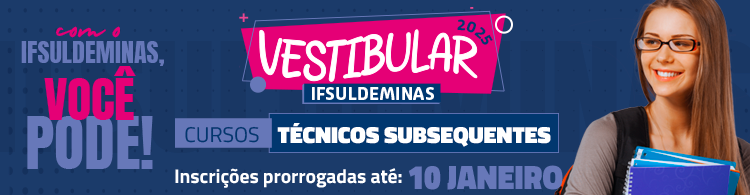 Inscrições para cursos Técnicos Subsequentes prorrogadas até 10/01