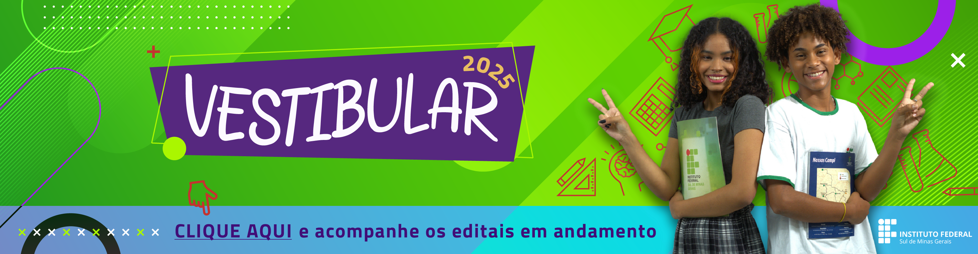 Vestibular 2025 - Acompanhe todos os editas